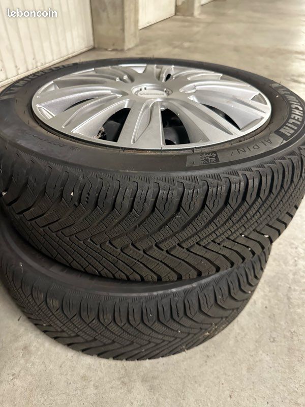 4 roues complètes MiCHELIN ALPIN 195 55 R16 (image 2)