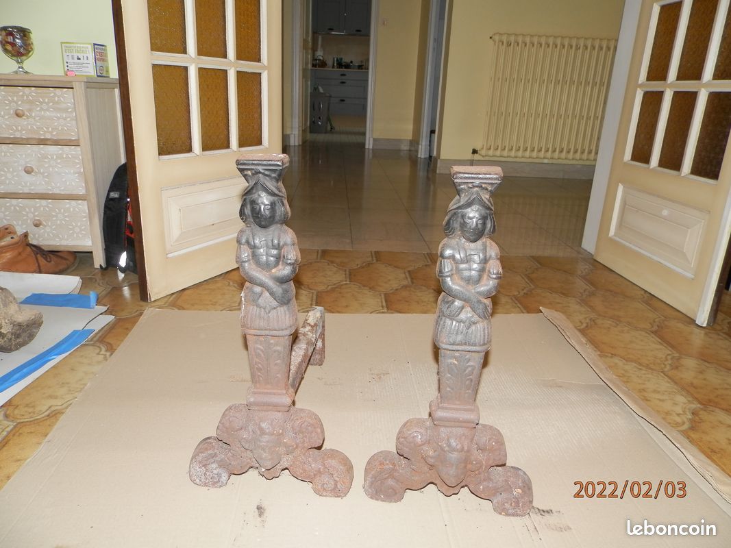 Chenets de cheminée (image 1)