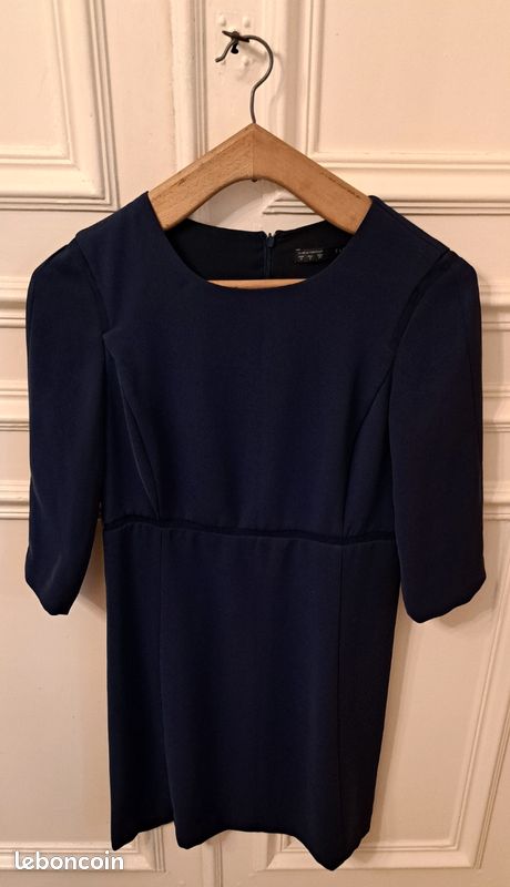Robe bleue Zara (image 1)