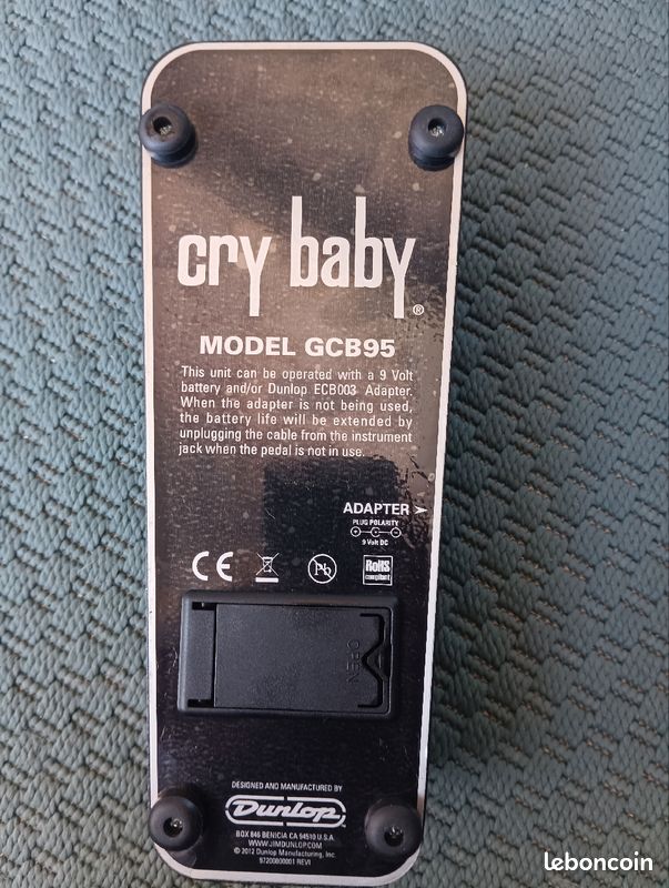 Pédale wha-wha Dunlop GCB95 Cry Baby Standard (image 4)