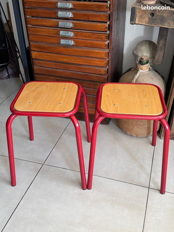 Tabouret vintage - Ameublement