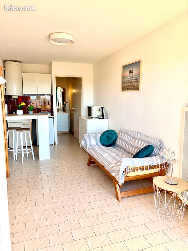 Appartement 1 pièce 24 m² · à Valras-Plage · 24 m² · 430 €
