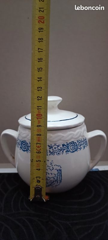 Lot service à thé, sucrier, théière et pot à lait (image 5)