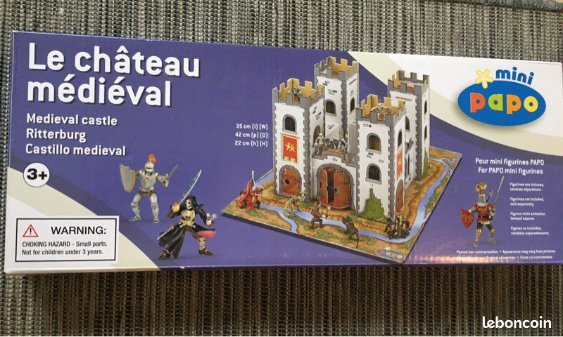 Le château Médiéval jouet de construction (image 1)