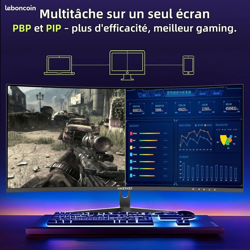 écran pc incurvé (image 2)