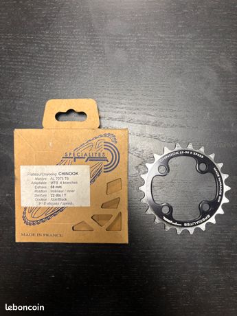 Plateau Acier SPECIALITES TA - 22 Dents, 5 Branches, Entraxe 56, Neuf