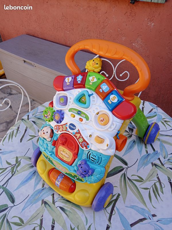 Super Trotteur parlant 2 en 1 orange - VTech (image 1)