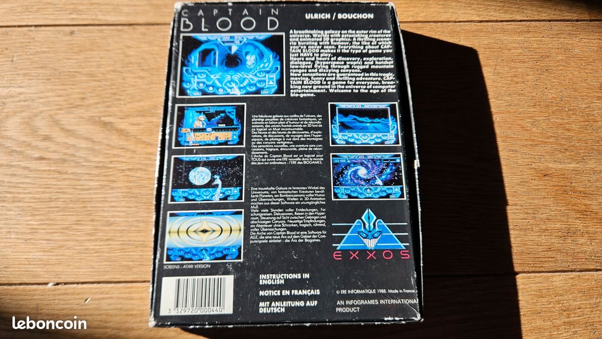 Captain Blood Amstrad CPC (Cassette non testée) - Jeux vidéo