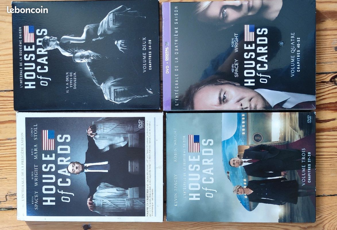 Lot coffret DVD House of Cards - DVD - Films