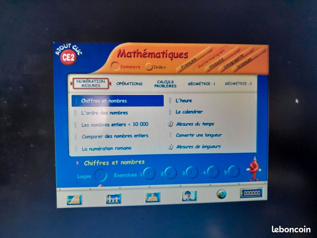 Jeu pour PC activité scolaire niveau CE2 (image 4)