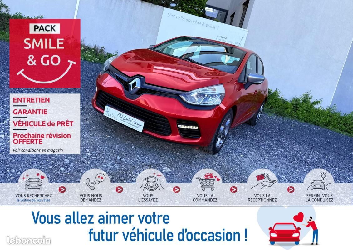 Renault Clio Tce 90cv Gtline Driving Eco2 *Crit'Air 1 *128000Km*Moteur à Chaine*Véhicule Sous Gar... (image 1)