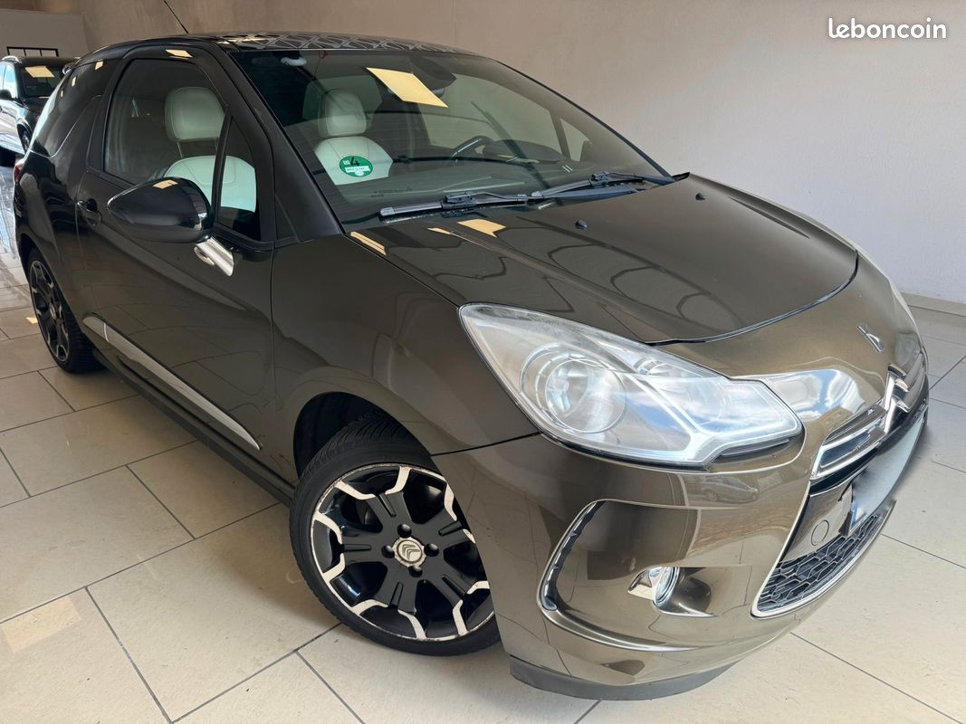Citroen ds3 1.6 thp 155 ch finition ultra prestige full options 2012 139650 kms suivi citroen (image 2)
