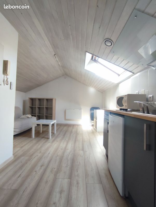 Studio appartement meublé proche centre ville et IRTS avec jardin -Libre - Poitiers 86000 (image principale 0)
