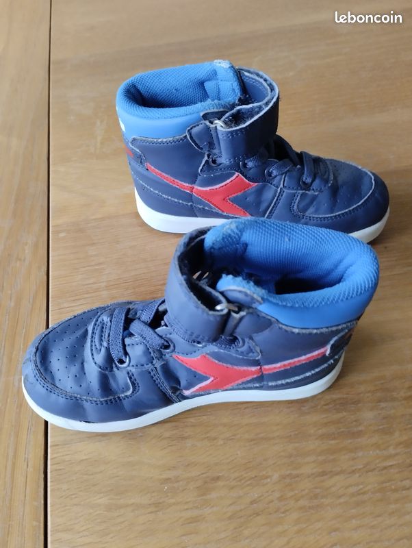 Chaussures pour Homme - DIADORA Olympia DD101174376C9176 - Rouge - Lacets - Talon Plat - Tige