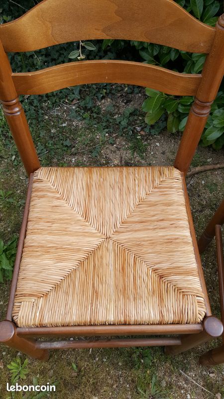 Lot de 4 chaises en bois (image 3)