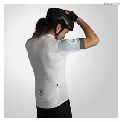 Maillots Cyclisme Endura Blanc