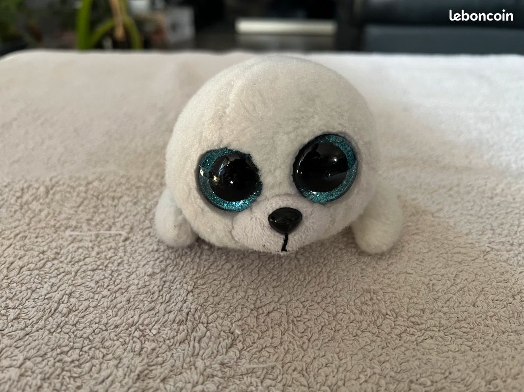 Peluche Bébé Phoque TY 18cm Jeux Jouets