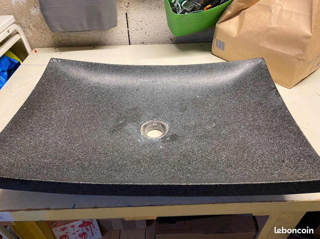 Vasque à poser - granite (image 2)