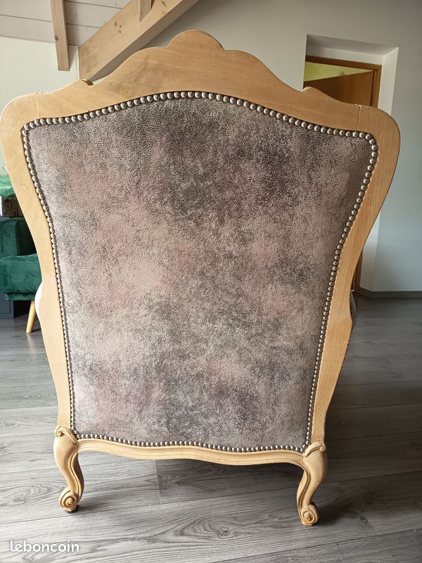 Fauteuil marron (image 2)