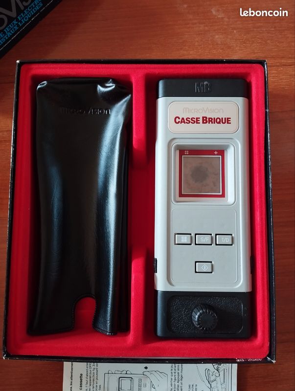 Façade De Jeu Casse-Brique Pour Console Microvision - Bon état, Origine France - Pour Collectionneurs