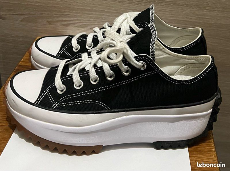 Converse Plateforme Noir Basse Converse Plateforme Run Star Hike