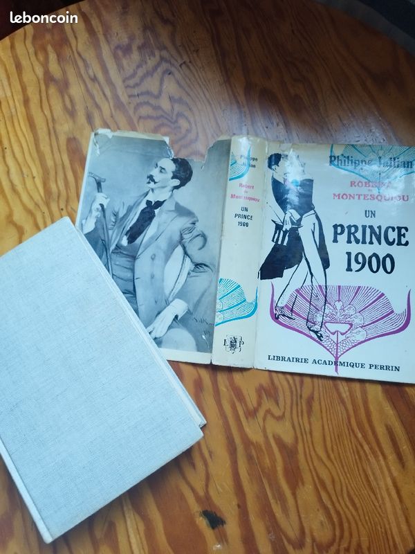 Lot livres: de Montesquiou un prince 1900 par Jullian. Montesquiou mécène et dandy par chaleyssin (image 7)