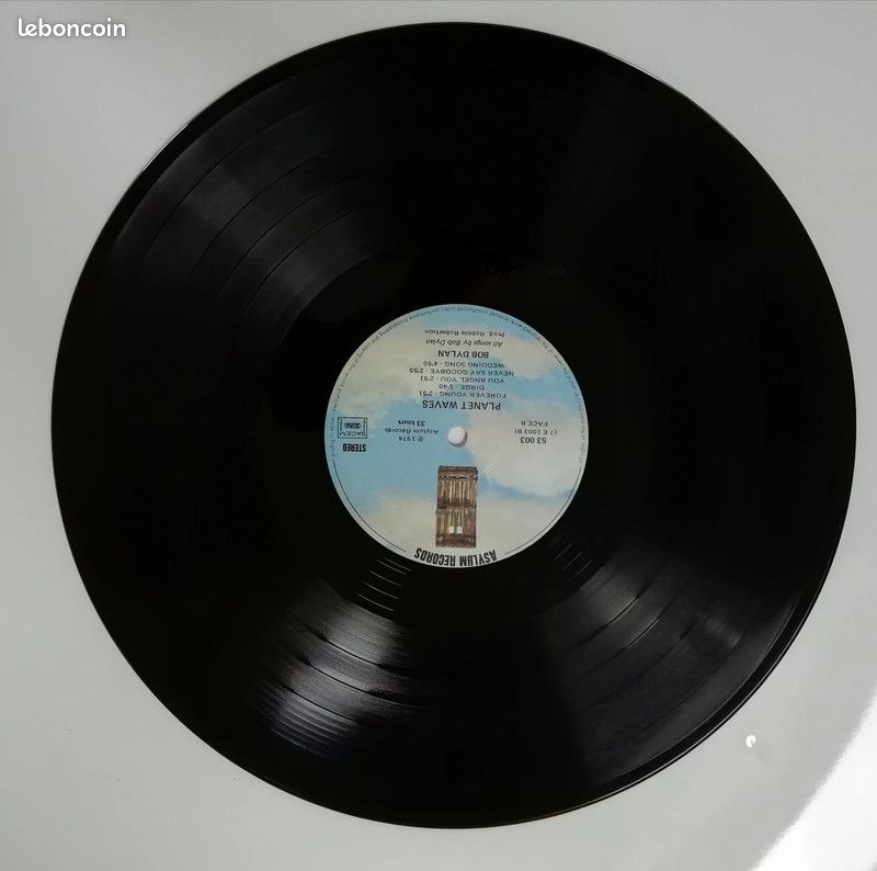 Bob Dylan disque vinyle 33 tours LP Planet Waves (image 5)
