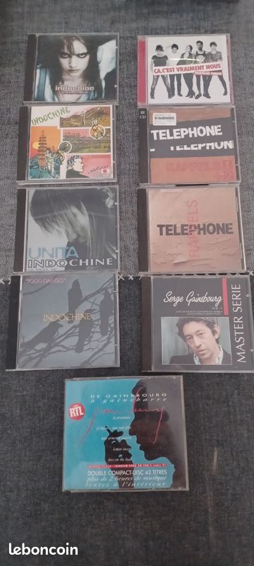 Lot CD Pop Rock Reggae Variétés (image 1)