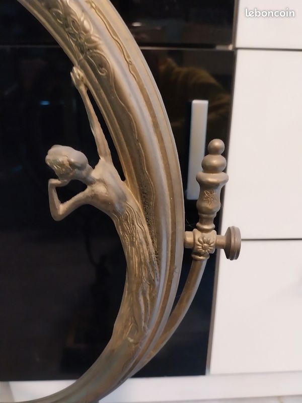 Psyché art nouveau en bronze (image 3)