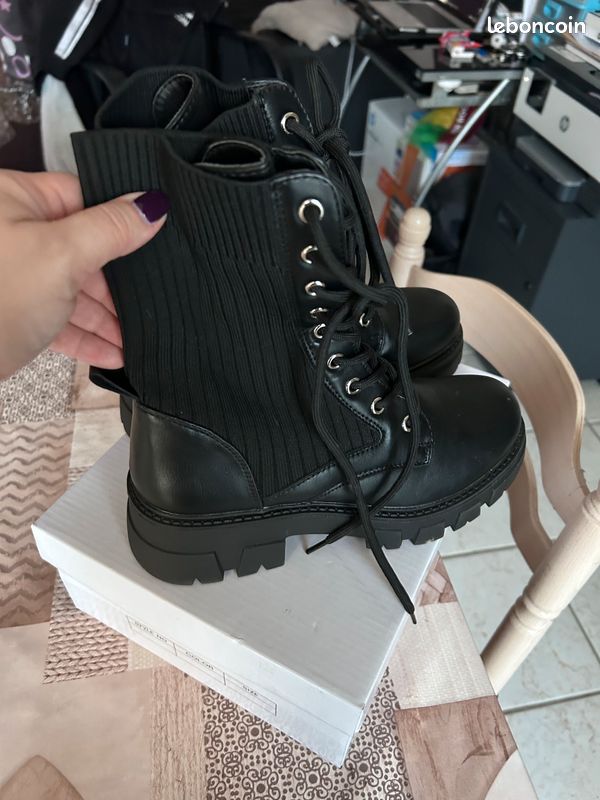 Bottes noires (image 3)