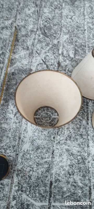 3 petits abat jours anciens (image 3)