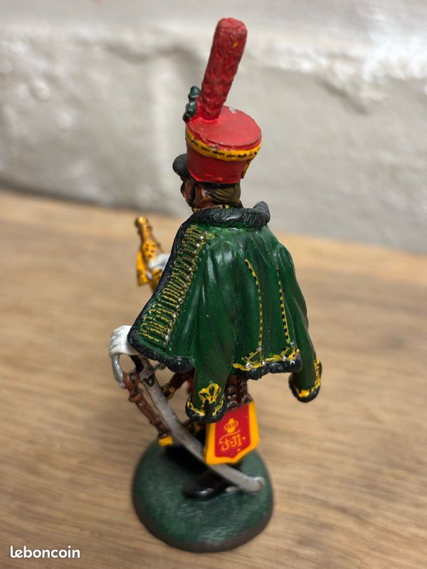 Soldat Guy Jouglet - 2e Régiment De Hussards - 54 Mm - Premier Empire - Occasion