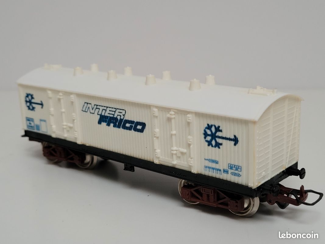 Train wagon N° 6563 Wagon frigorifique à bogies TP INTER FRIGO Jouef Ho (image 8)