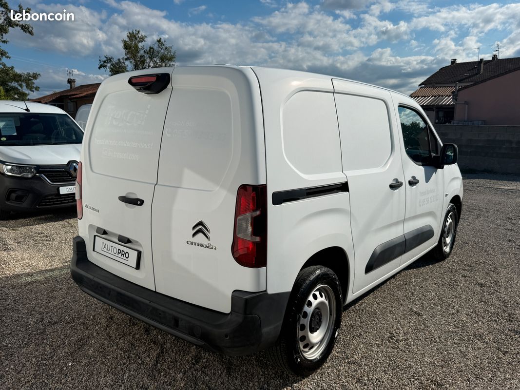 CITROEN BERLINGO M 1.5 BLUEHDI 100 DRIVER 1000KG 9990HT 1main TVA Recup (image 5)