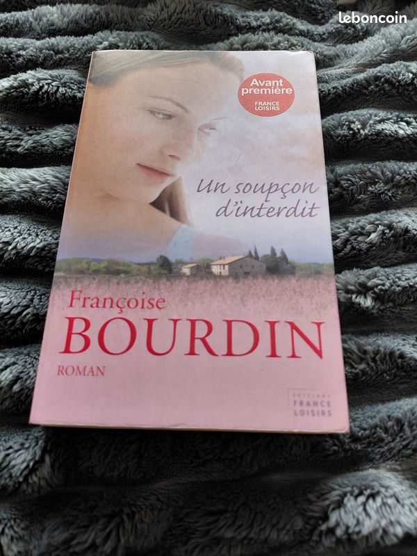 Livre un soupçon d’interdit Françoise Bourdin (image 1)