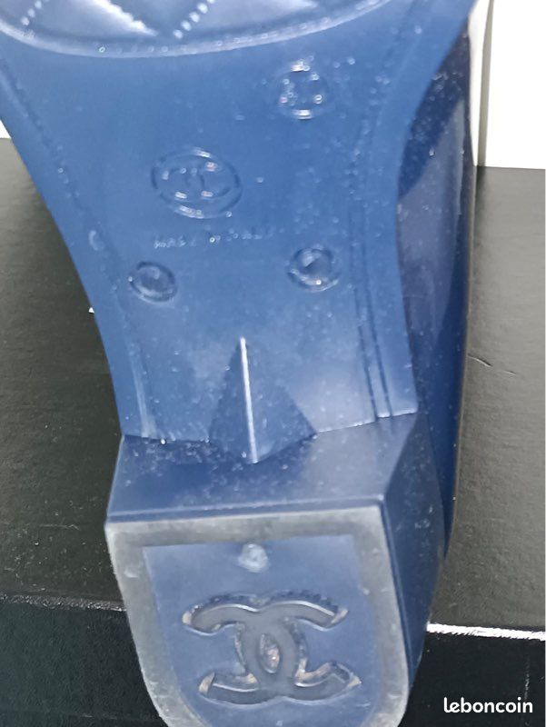 HOT Plastique Chanel Botte De Pluie Chanel Bottes De Pluie