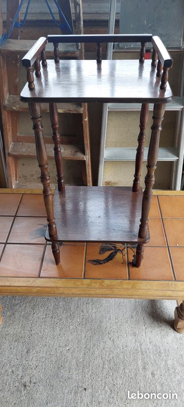 Console téléphone bois (image 1)