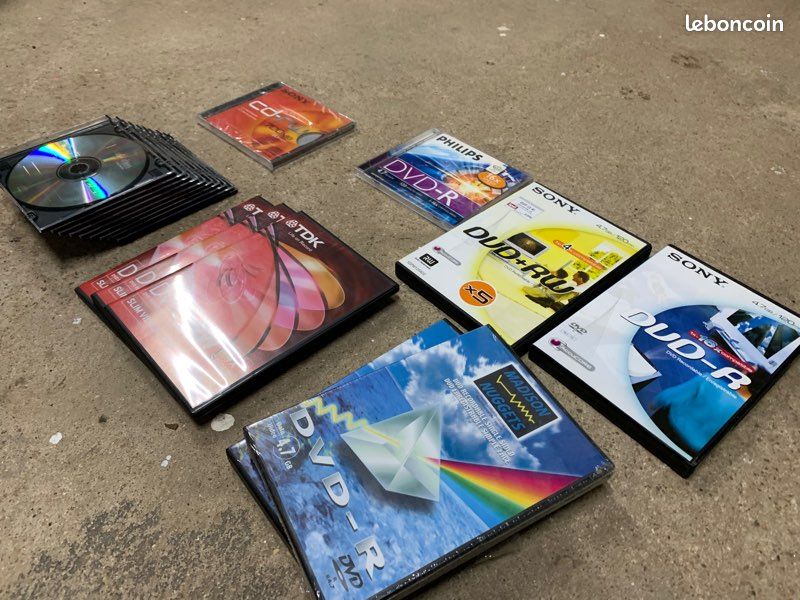 Lot de CD et DVD vierges (image 3)