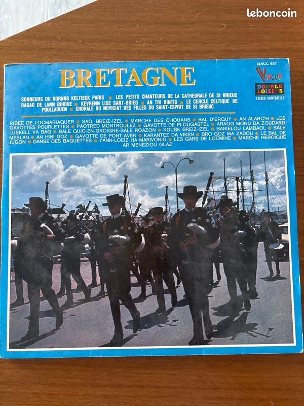 Double 33 tours sonneurs de bretagne (image 1)