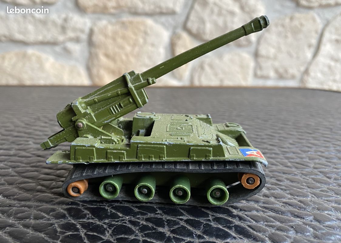 Ancien Canon D’artillerie Miniature En Métal – Jouet Miniature Collection