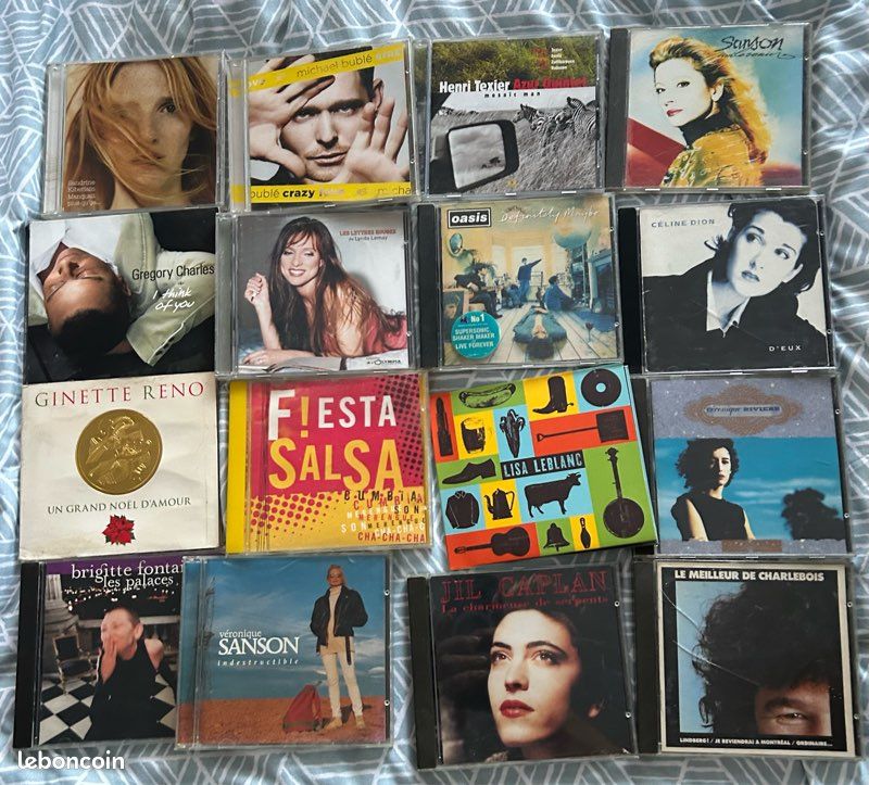 Lot 16 CD variétés françaises 5 euros (image 1)