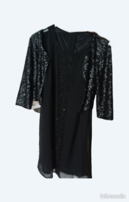 Ensemble de soirée noir (image 1)