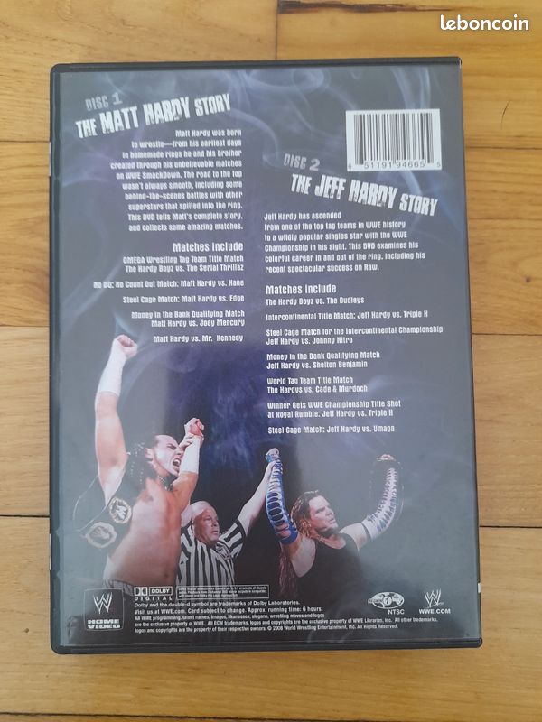 Lot de dvds américains region 1 wwe wwf catch wrestling Stone cold rey mysterio (image 11)