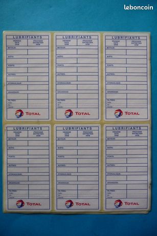 Etiquette Vidange Voiture Etiquette Vidange D'occasion | Plus Que 3 à -65 Huile Sur Carton - Foto 14