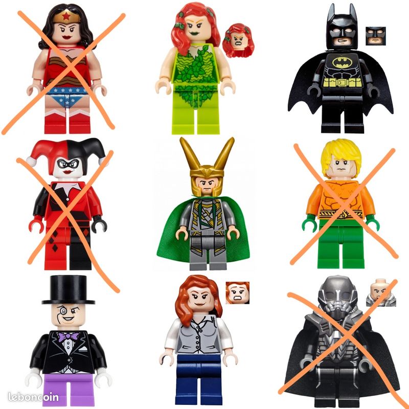 Lego mini figurines Super Heroes (liste1) (image 1)