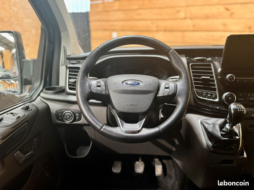 Ford transit custom 2 2020 ii 320 l1h1 2.0 ecoblue 185 - garantie 12 mois (image 10)