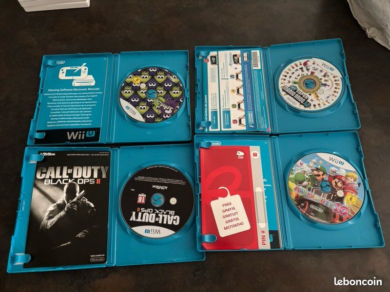 Lot de 4 jeux Nintendo Wii U (image 7)