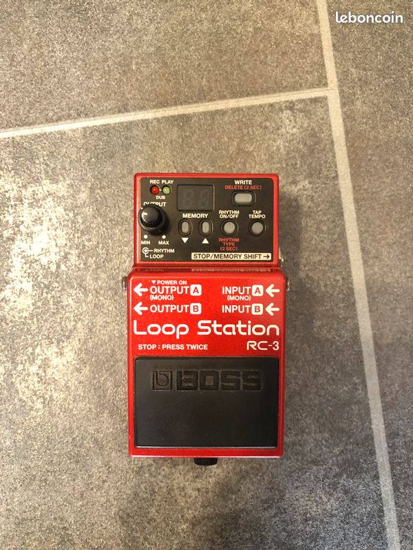 Pédale Boss loop Station RC3 (image 1)