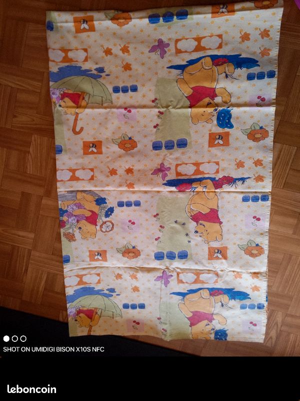 2 couvertures polaires+ draps enfants (image 1)