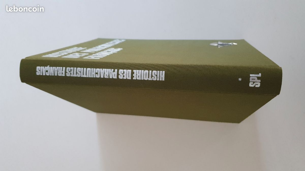 2 livres, Histoire des parachutistes français, volume 1 et 2, état neuf (image 3)